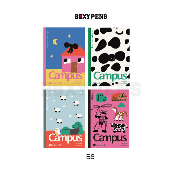 

Kokuyo Tyakasha Campus Notebook 8 mm 40 Pages - B5