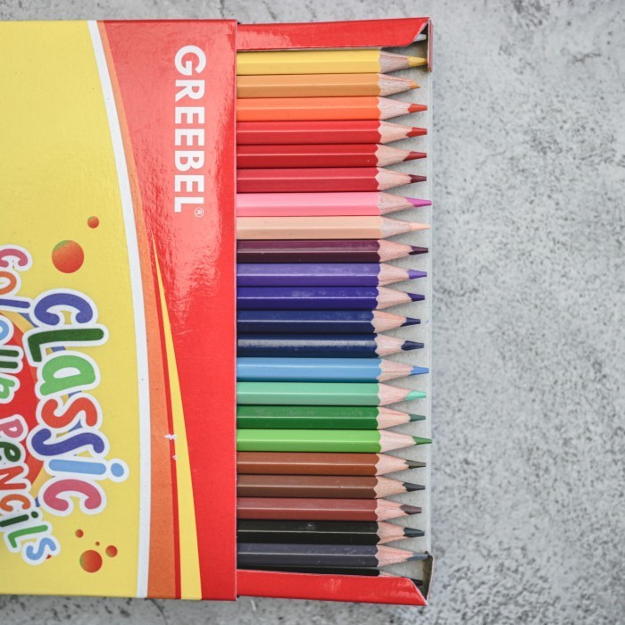 

Pensil Warna Greebel 24 Warna / Classic Colour Pencils