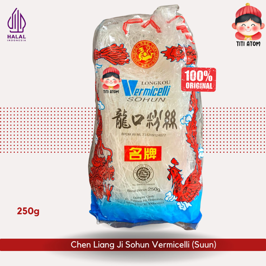 

Chen Liang Ji Sohun Vermicelli Suun Tanghun Cap Naga China RRT 250g