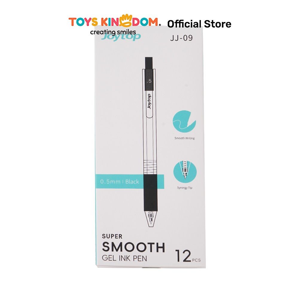

Toys Kingdom Joytop 0.5 mm Pulpen Gel Hitam Super Smooth - Hitam pena ballpoint pen bolpoin alat tulis lucu