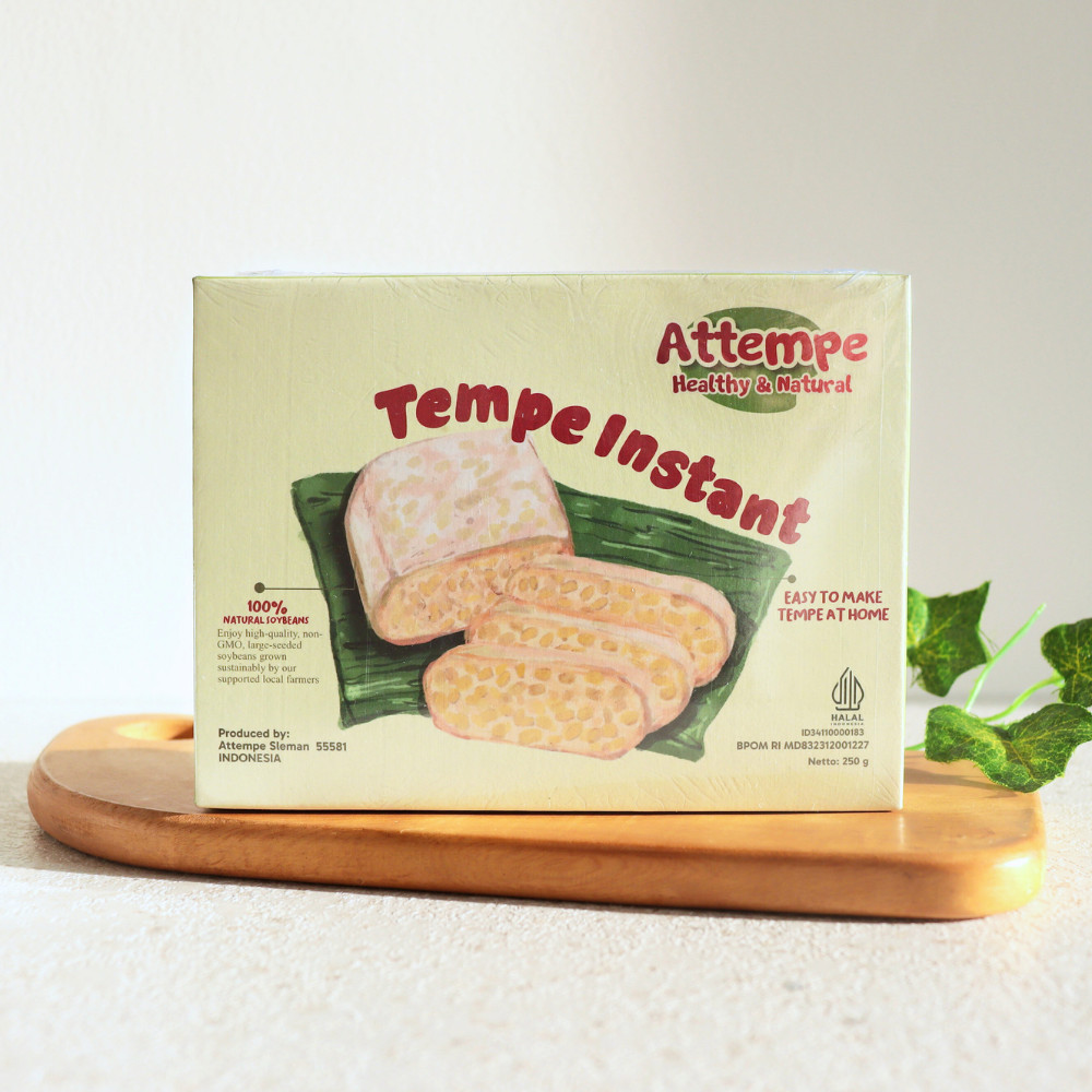 

Tempe Instant DIY Kit Tempe Kedelai Lokal Organik - Attempe