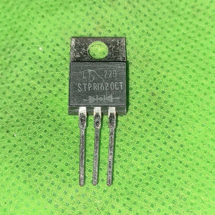 DIODA ULTRAFAST MUR1620 STPR1620CT Original STPR1620 MUR 1620 A Fajar elektro 2