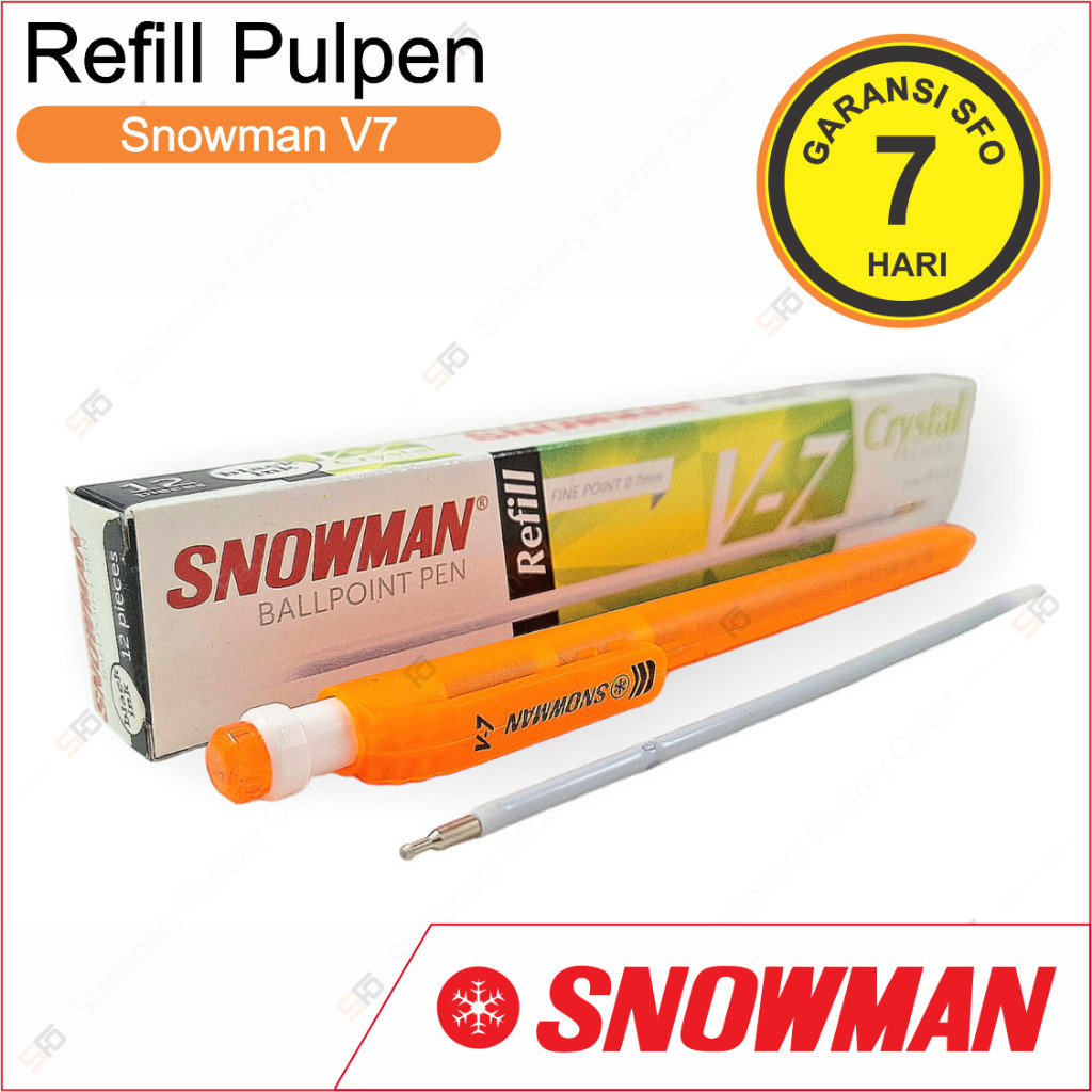 

Refill Pen Snowman V7 - Codeline Stationery