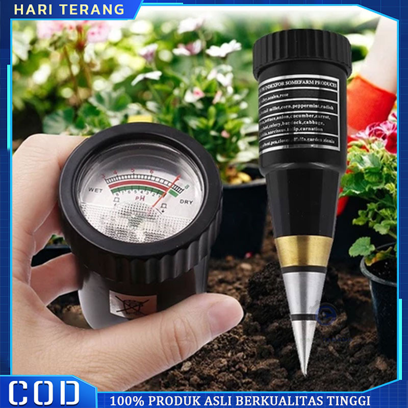 

(Ready Stock)Alat Penggukur Tanah 2 In 1 Pen Type PH Meter Soil Analyzer Tester Meter Alat Ukur PH Tanah