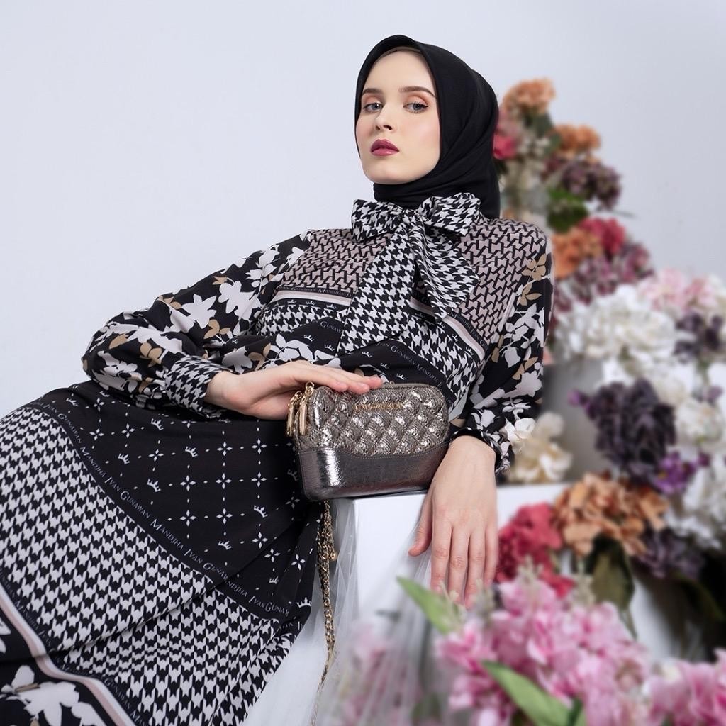 MANDJHA Alice Dress By IVAN GUNAWAN - Busana Muslim  ORIGINAL MANDJHA