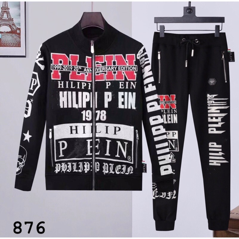 setelan one set PHILIPP PLEIN unisex PP Mirror 1 banding1 PL87