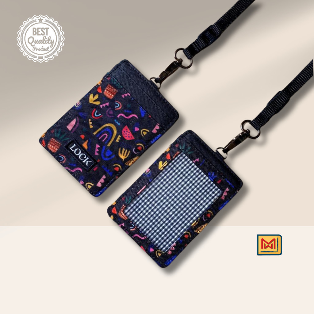 

Gantungan ID Card Kantor dengan Lanyard Anti Air dan Holder Name Tag MW93