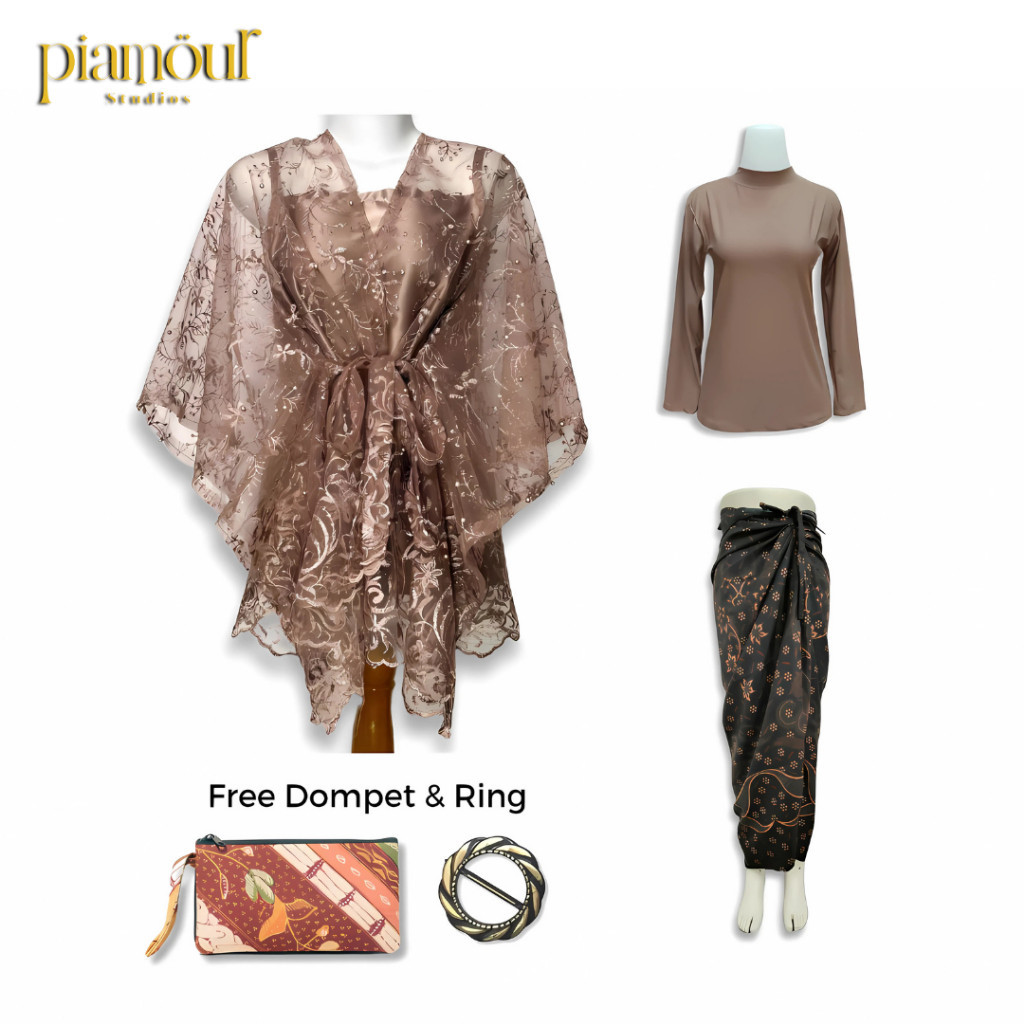 Kebaya Modern Murah Keren Cantik Kekinian / PIAMOUR Baju Kondangan Wanita Kekinian Remaja Hijab Non 