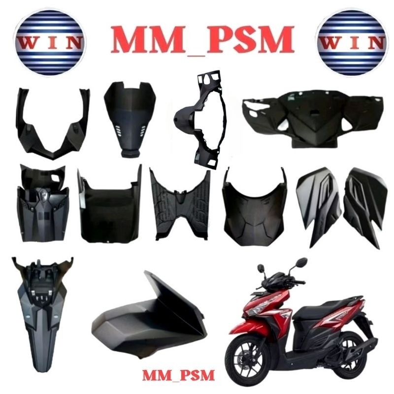 COD // COVER BODY KASAR VARIO 125 150 LED OLD SET // FULL BODY KASAR VARIO 125 150 LED OLD 2015 2016