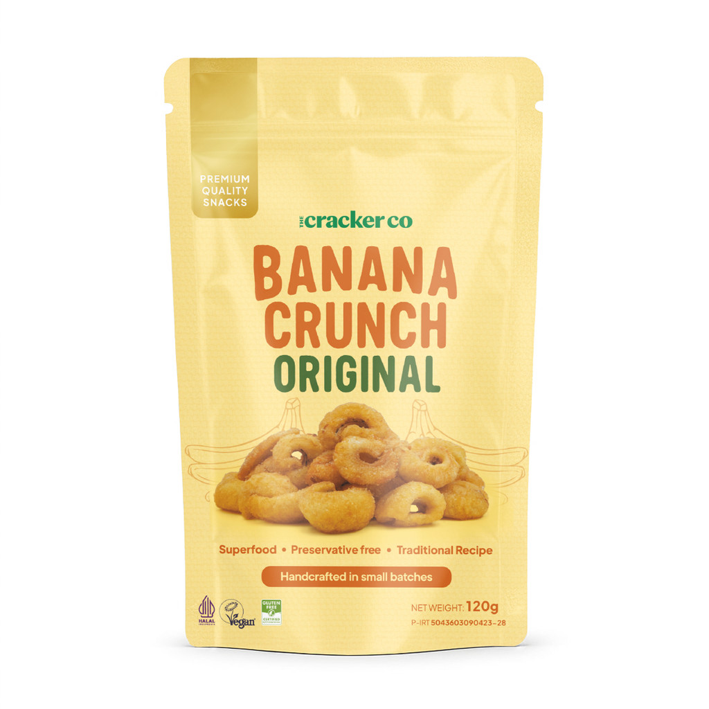 

The Cracker Co - Banana Crunch 120Gr