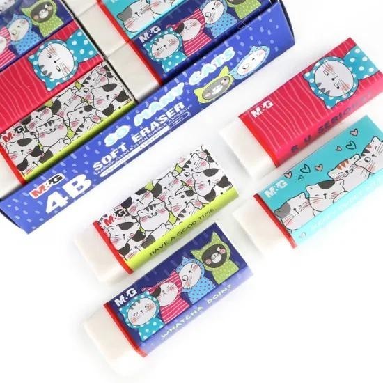 

M&G "SO MANT CATS" White Erase / M&G Penghapus Putih Kecil Besar / Penghapus Pensil M&G