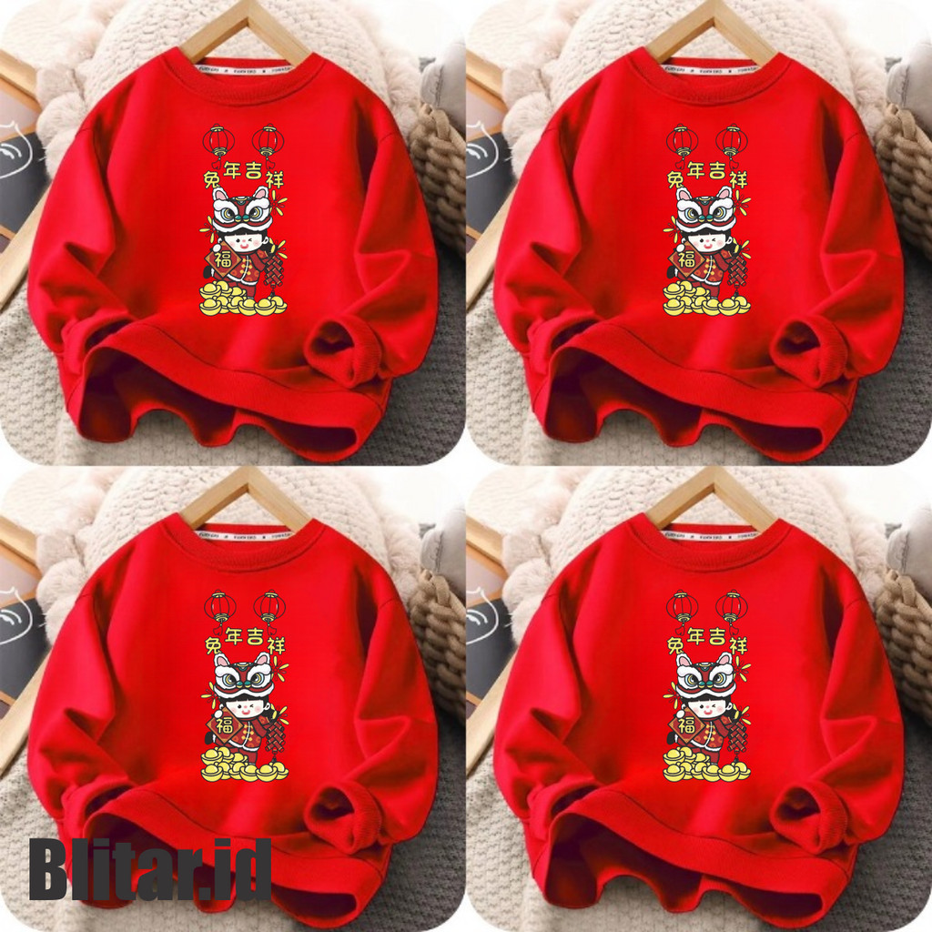 Sweater Dewasa Unisex Pria Wanita Laki Laki Perempuan Anak Cowok Cewek Remaja Tanggung Model Jaket O
