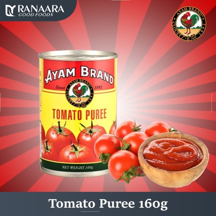 

AYAM BRAND TOMATO PUREE 160G