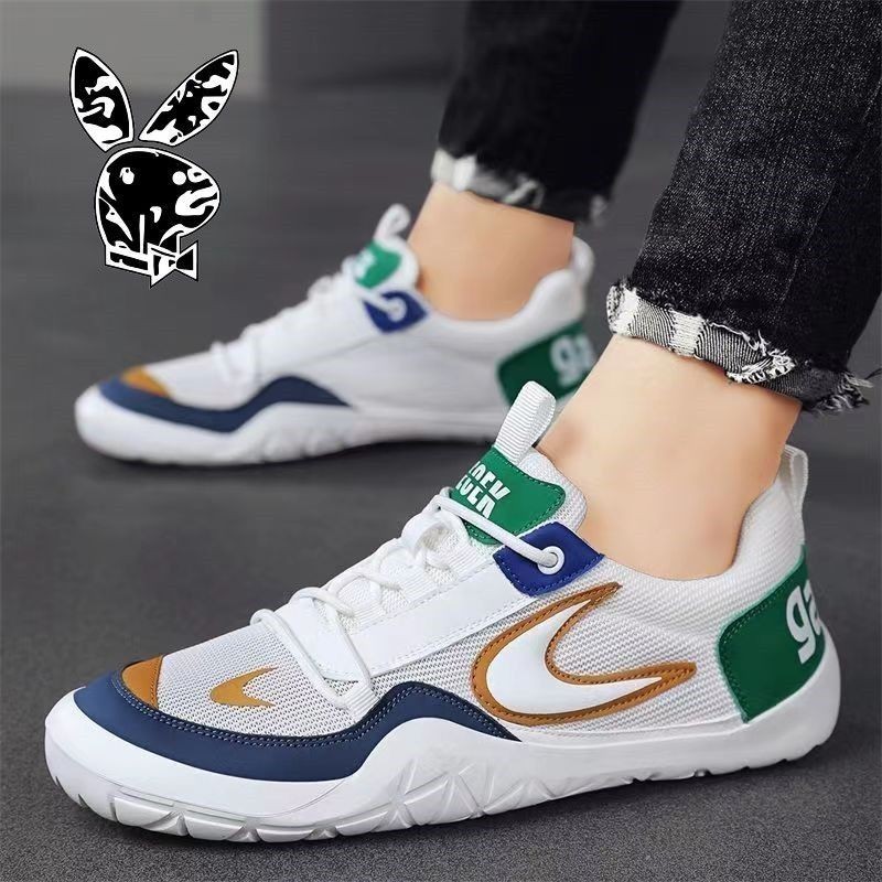 Playboy International PLAYYOUNG Men's Shoes Soft Sole Shoes Super Soft Elastic Breathable Trendy Low
