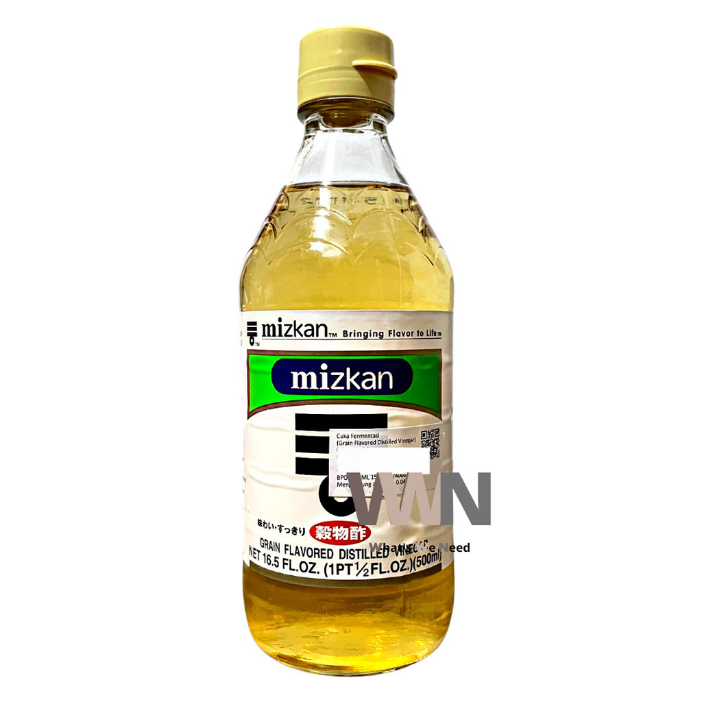 

Mizkan Kokumotsu 500ml - Rice Vinegar Cuka Sushi Jepang Grain Kome Su