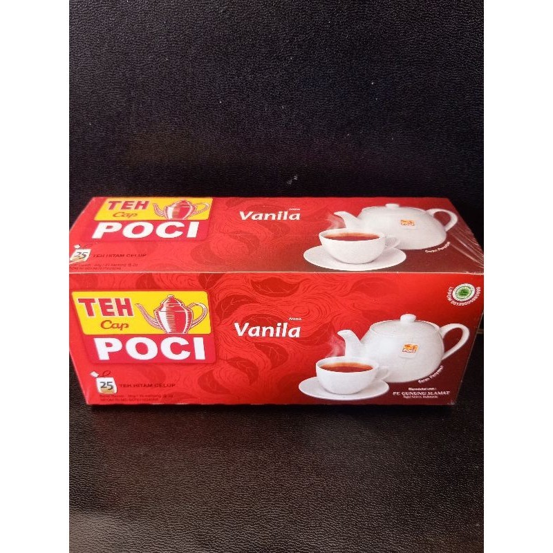 

Teh poci aroma vanilla isi 25