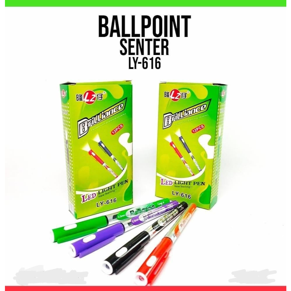 

Pulpen + Senter LY616 - Pulpen Senter 1 PACK