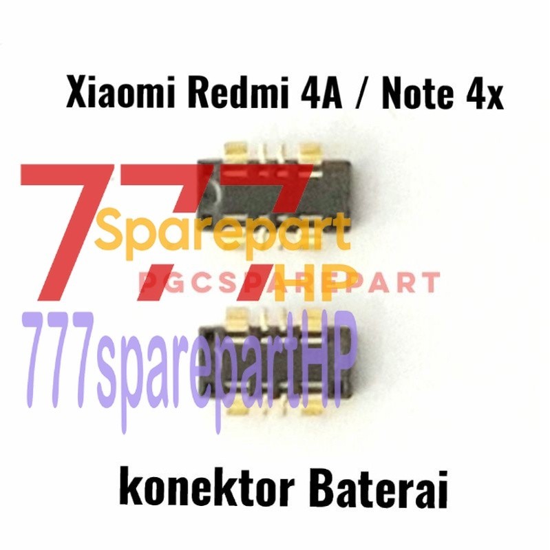 Original Konektor Baterai Redmi 4A / Redmi Note 4x - Connector Xiaomi Con BT - 777sparepartHP