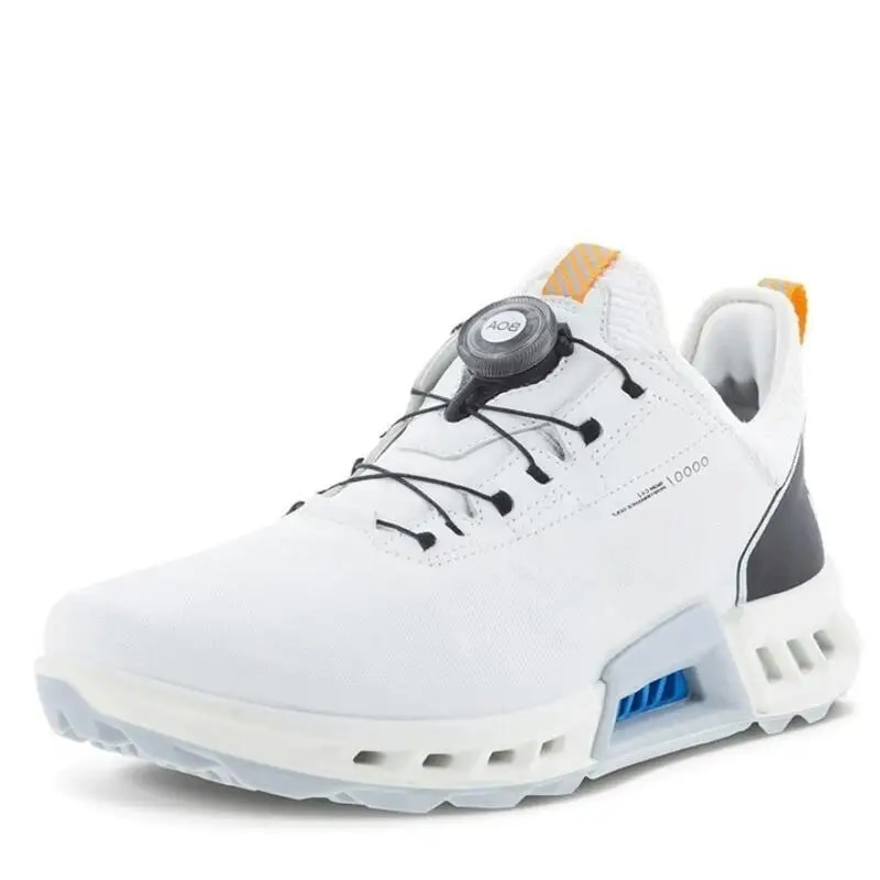 New Golf Shoes for Men Genuine Leather Golf Training Mens Black White Athletic Shoes Man Brand Golf 