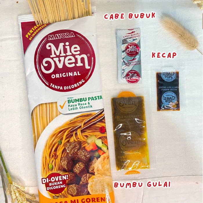 

Mie Oven Mayora 78g | Mie Goreng Bawang | Mie Instant Iga Sapi | Mie Goreng Gulai Sultan - OBOR FOOD