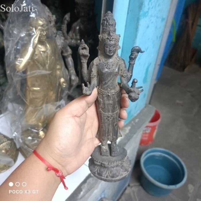 

patung dewa Khrisna alusan full kuningan Murah Meriah JD murah