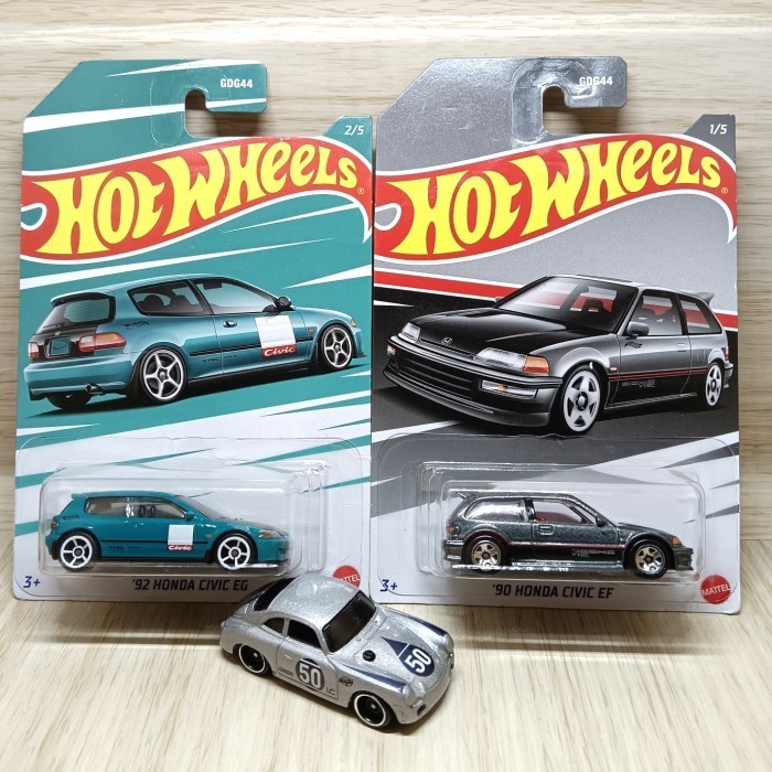 HW 92 honda civic eg & 90 honda civic ef series 2022 paket HOTWHEELS MINIATUR DIECAST