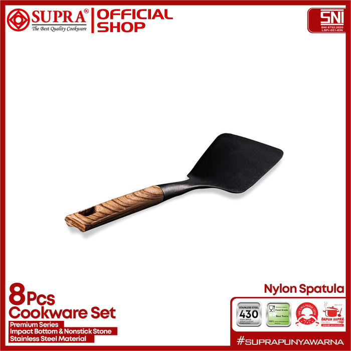 Supra Panci Set 8 Pcs Stainless Steel  Series - Stone Series