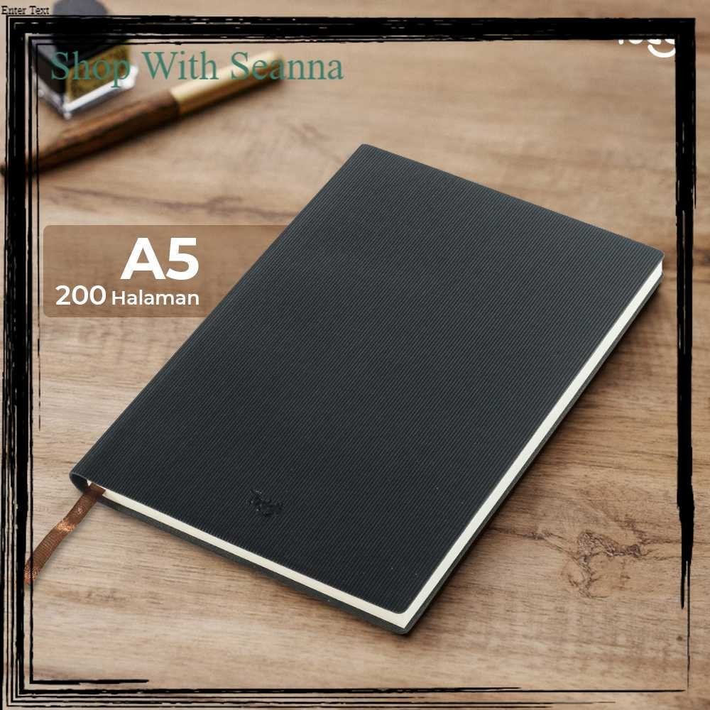 

Toddi Buku Tulis Memo Paper Business Notebook Leather Cover A5 - TD100