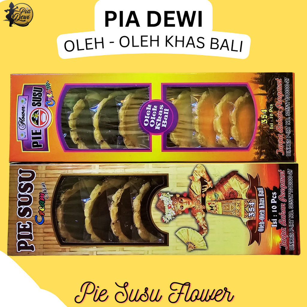 

Pie Susu Flower Cream