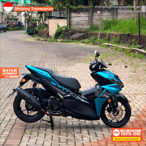 STRIPING STIKER ALL NEW AEROX CONNECTED 155 NVX VIETNAM VERSION ORIGINAL SERIES 2023 PREMIUM