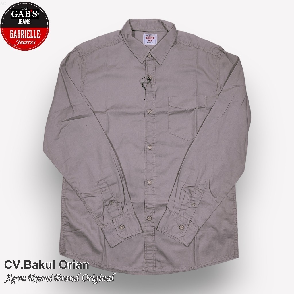 GABRIELLE Kemeja Pria Baju Cowok Gab's Gabrielle GBL Original - IB03042