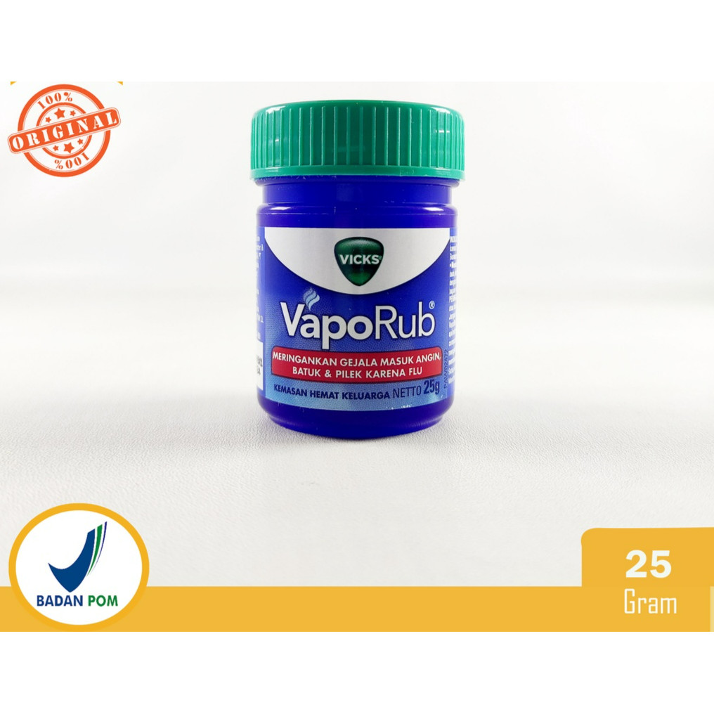 VICKS VAPORUB (25 GRAM) BALSEM VICKS BALSEM VAPORUB 25GRAM