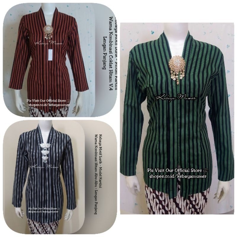 LURIK JAWA Kebaya dan Sorjan Kebaya Lurik. Kebaya Kartini. Kebaya Jadi. Kebaya Lurik Jadi. Kebaya Lu