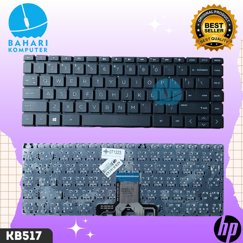 Keyboard Hp 14-CK 14-CD 14-CM 14-DG 14-DQ 14s-DQ 240 G7 245 G7 246 G7
