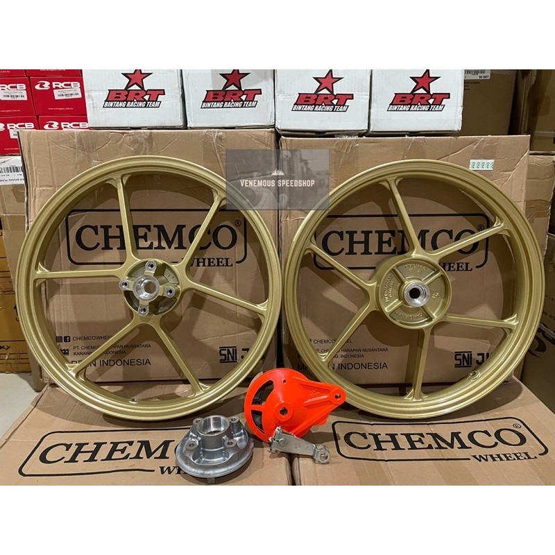 Velg Racing BRT Chemco Jupiter Z / Jupiter Mx / Vega / F1zr Ukuran 160/185 X 17