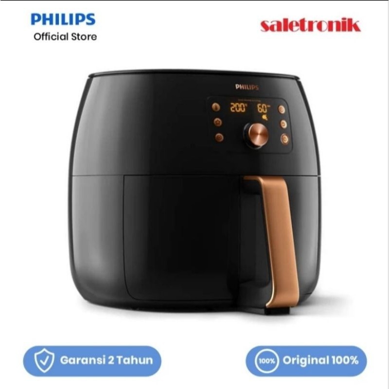 PROMO SPESIAL 70% Philips Air Fryer XXL HD9860/90 - Air Fryer Philips HD 9860