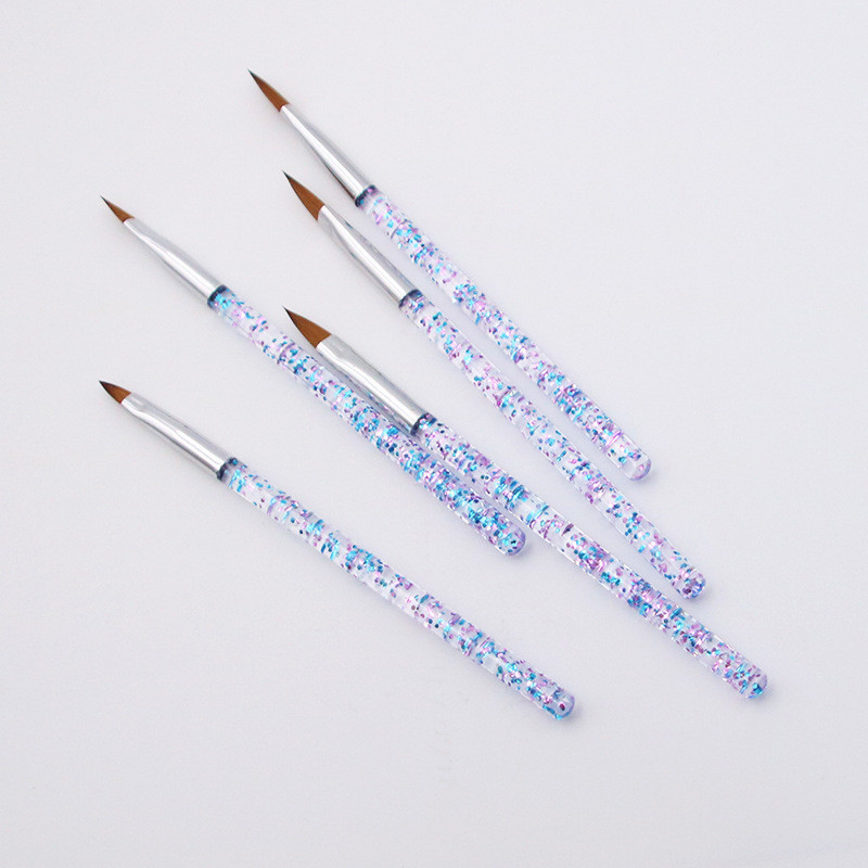 

PUSAT 5PCS KUAS BRUSH ACRYLIC BRUSH NAIL ART 3D FLOWER BRUSH NAIL ART