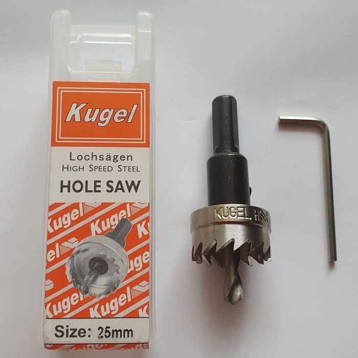 mata bor besi kugel KUGEL Hole saw HSS 25 mm - Mata Bor Besi 25 mm Original