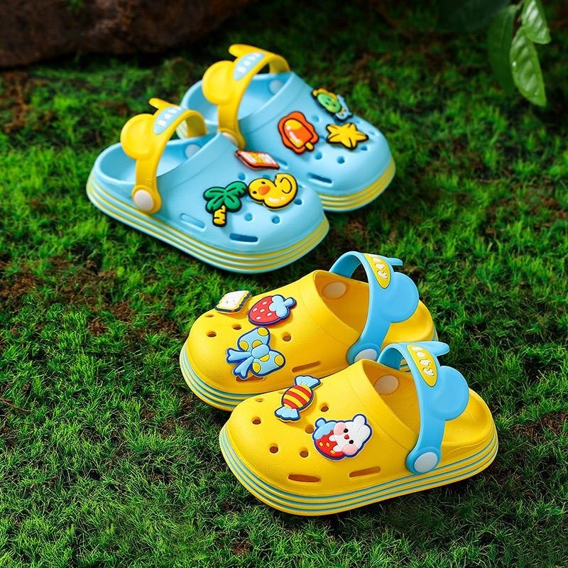BEACH PAO2 6088+ anak Sandal slop anak laki perempuan cewek import
