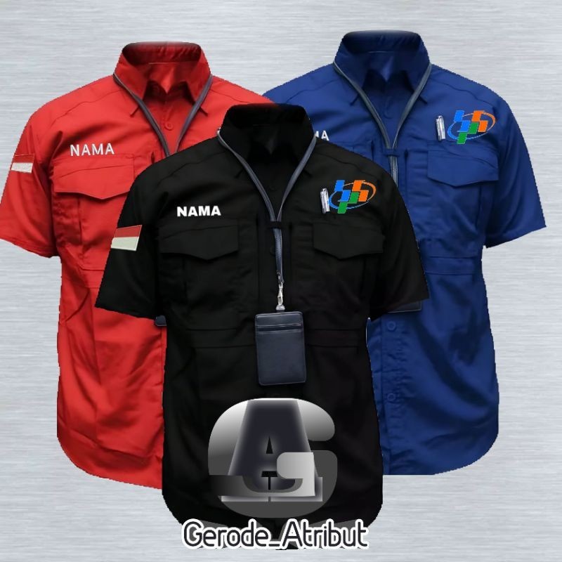 kemeja mtek bps / kemeja bps / baju kemeja bps / seragam bpd