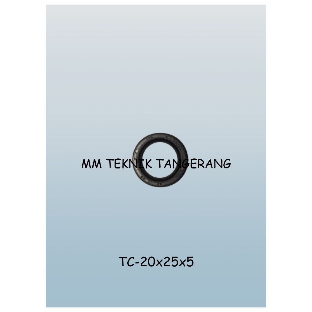 Oil seal TC 20x25x5 20 x 25 x 5 karet oli sil shock breaker 20 25 5