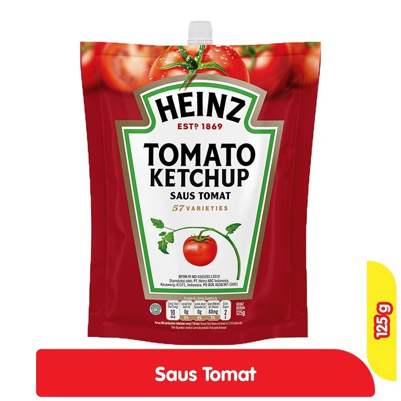 

HEINZ Tomato Ketchup Pouch 125 g