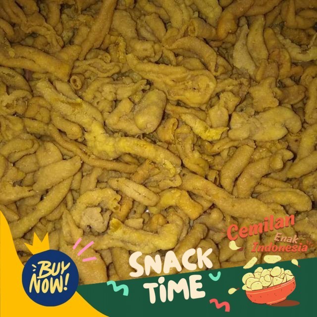 

Special Diskon Kripik usus renyah gurih 1kg cemilan jajanan kerupuk
