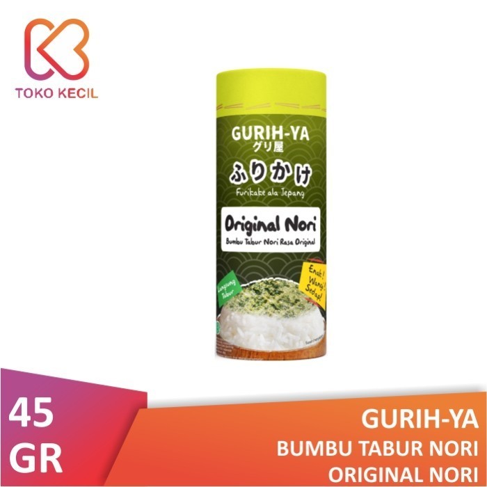 

Gurih Ya Seaweed Seasoning Original 45gr