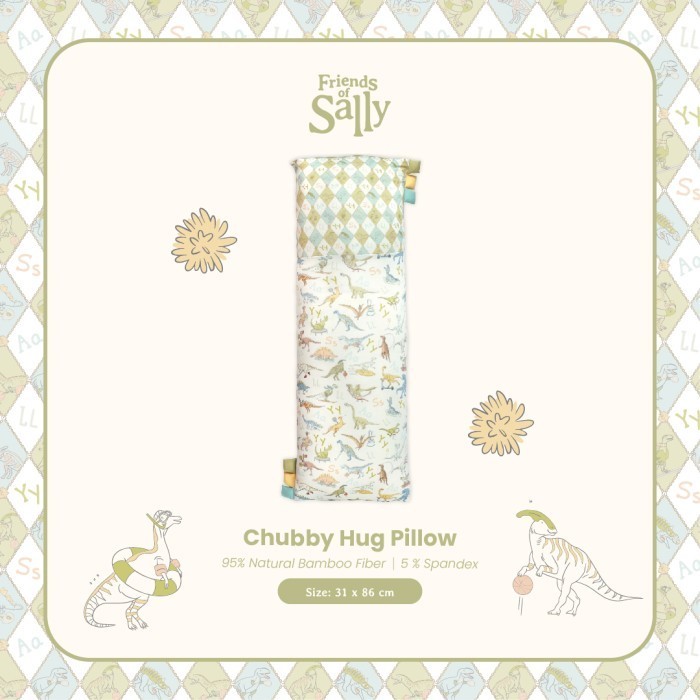 Chubby Hug Pillow Dino Collection - Friends of Sally