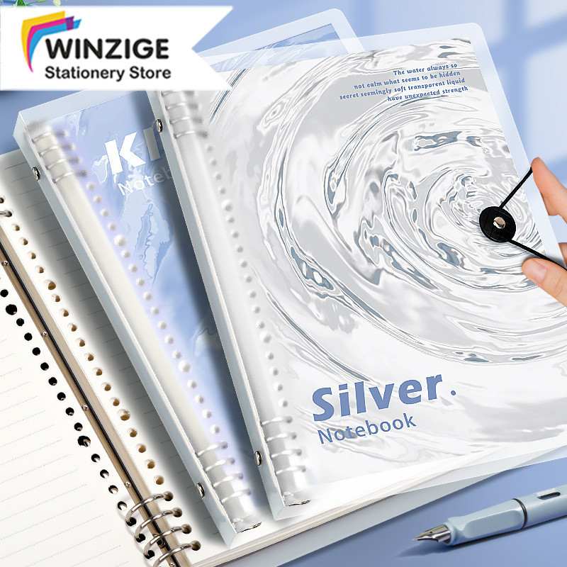 

Winzige Notebook Binder A5 B5 Buku Tulis Sekolah Notebook Aesthetic Korea Besar Buku Catatan Binder Lucu Buku Kuliah Alat Tulis Stationery Cute Notebook A5 B5