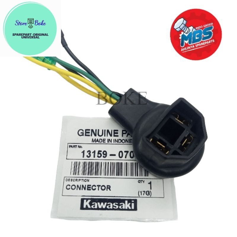 Kabel soket lampu depan H4 KAWASAKI NINJA RR NINJA R NINJA 250 KARBU