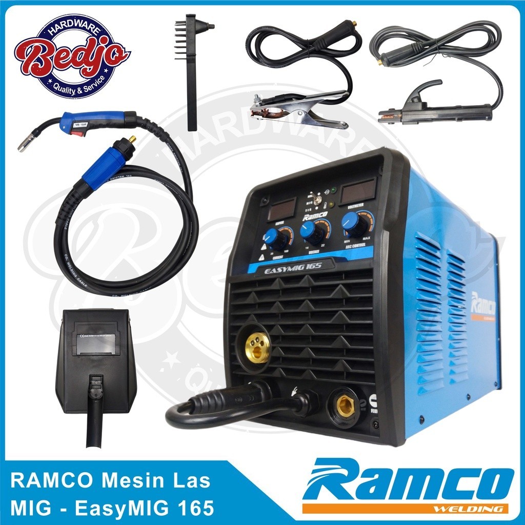 PROMO_SPSIAL RAMCO Mesin Las Inventer MIG Multifungsi - Easy MIG 165 - EasyMIG 165A