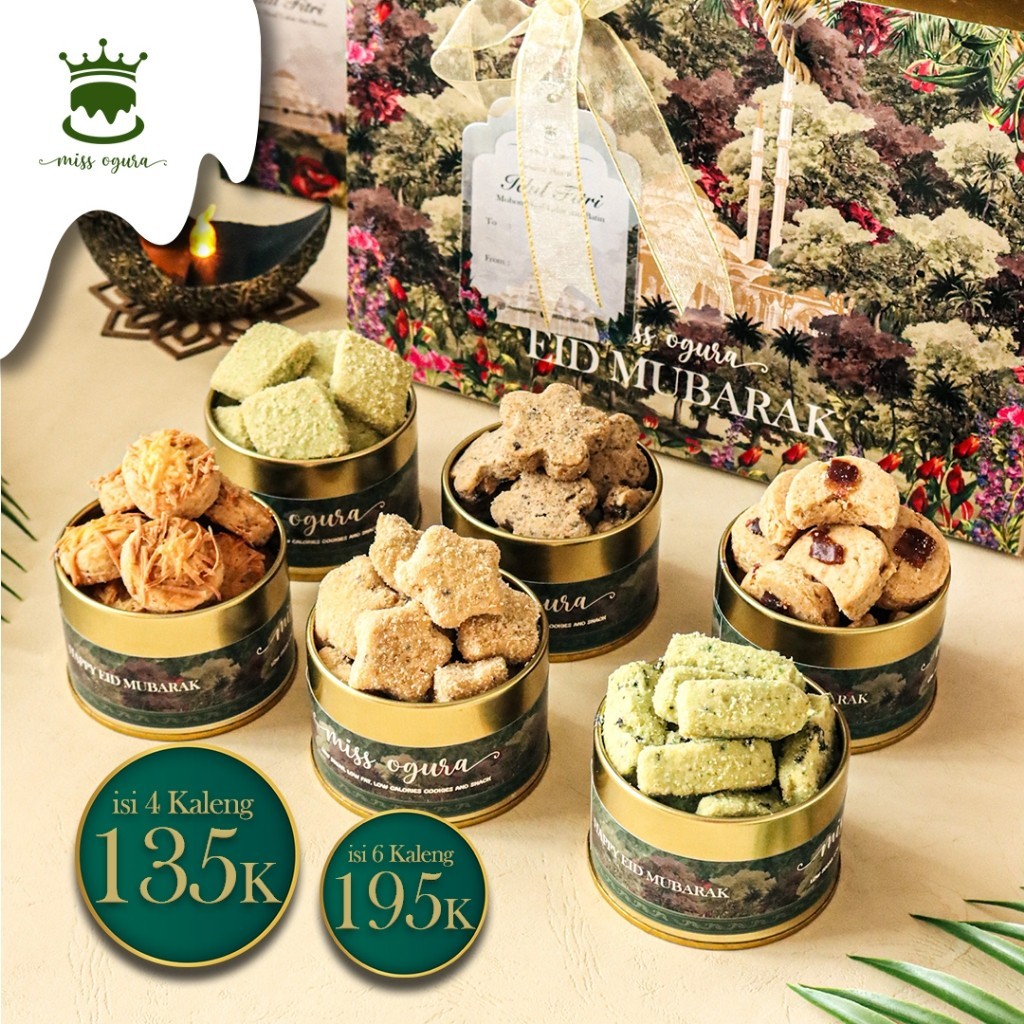 

Ready Azura Hampers Lebaran Idul Fitri Kue Kering Cookies by Miss Ogura