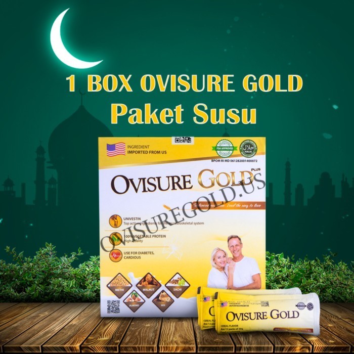 

OVISURE GOLD SUSU BPOM , MEMBANTU MEMULIHKAN KERUSAKAN TULANG SUSU USA - 1 pcs